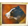 Ritratto di un “cane”, olio su tela del 700