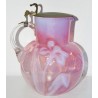 Blown glass jug of the early 20th