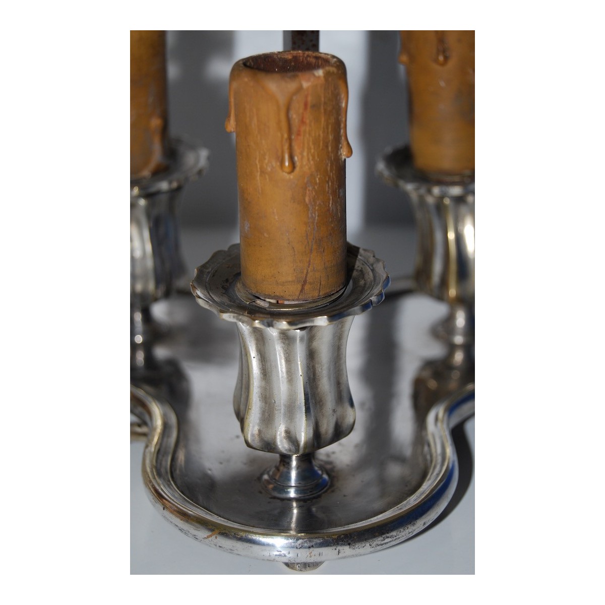 Lampara bouillottte de mesa, 1910-1930