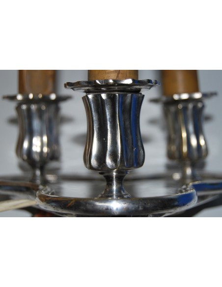 Lampara bouillottte de mesa, 1910-1930