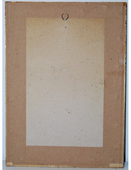 Retrato de dama, acuarela de 1923.