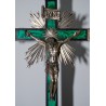 Silver crucifix 19th