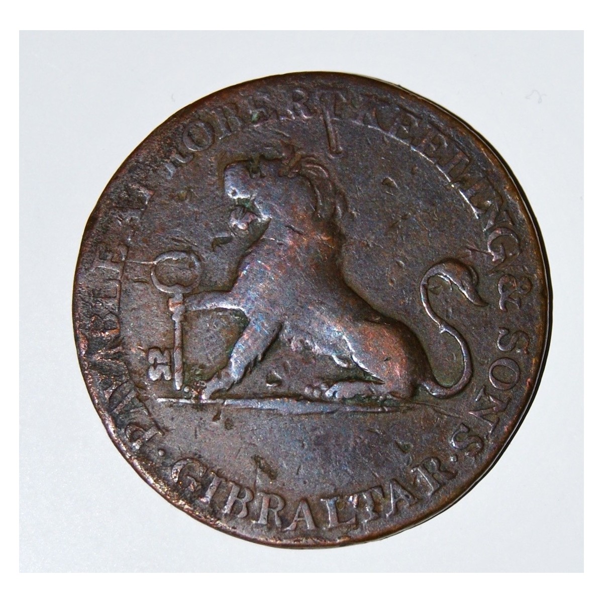 Two quartos de 1810 de Gibraltar