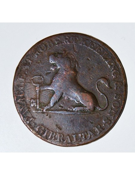 Two quartos de 1810 de Gibraltar