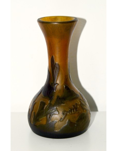 Jarrón Émile Gallé, 1890 circa