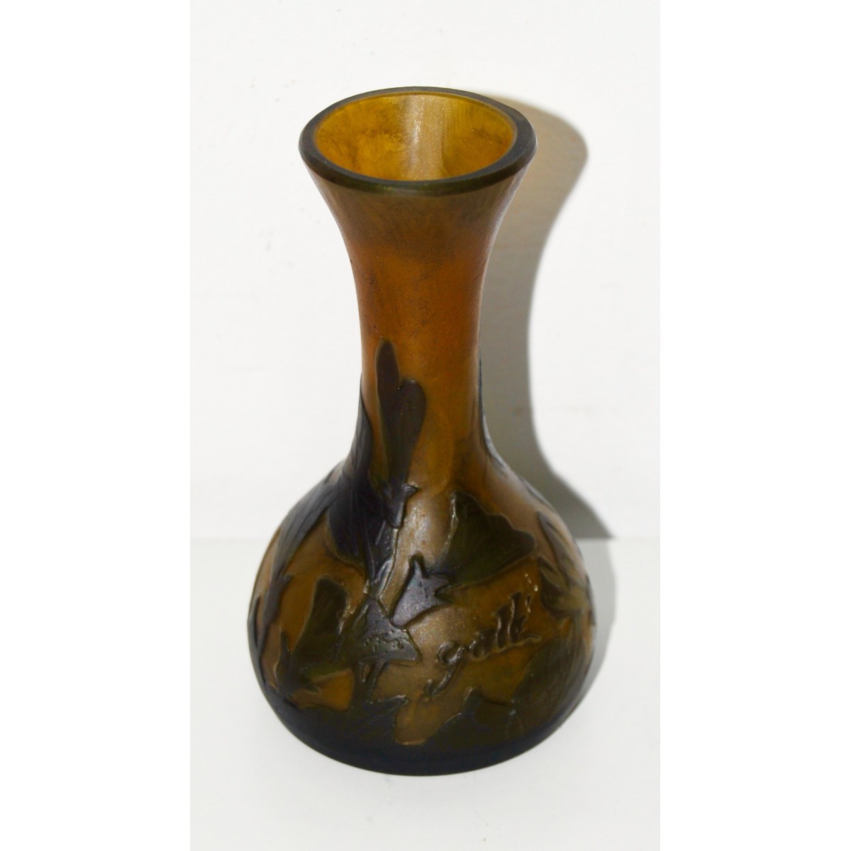 Jarrón Émile Gallé, 1890 circa