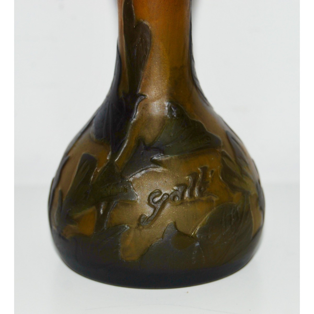 Jarrón Émile Gallé, 1890 circa