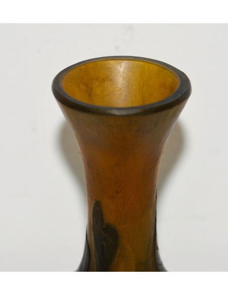 Jarrón Émile Gallé, 1890 circa