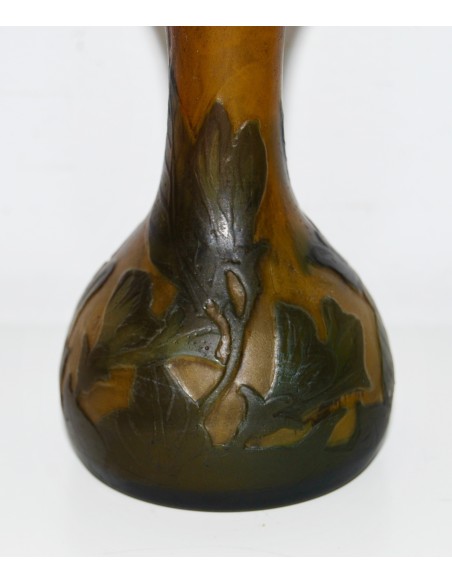 Jarrón Émile Gallé, 1890 circa