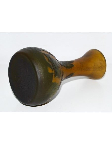 Jarrón Émile Gallé, 1890 circa