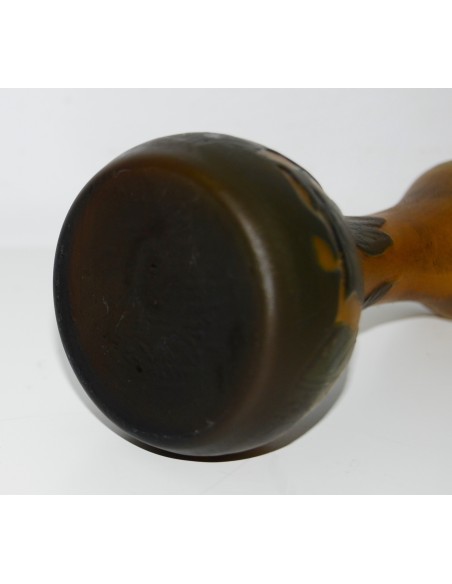 Jarrón Émile Gallé, 1890 circa