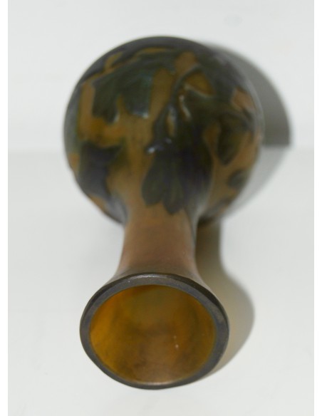 Jarrón Émile Gallé, 1890 circa