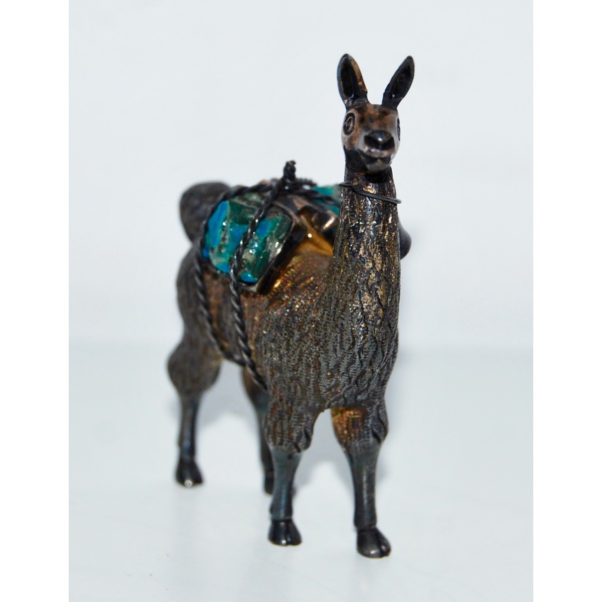 Escultura de lama de plata