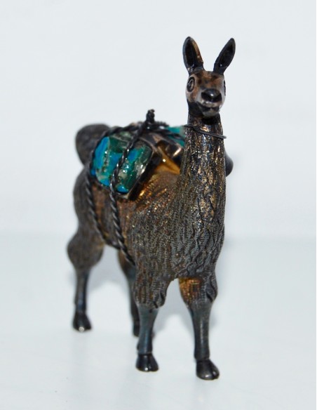 Escultura de lama de plata