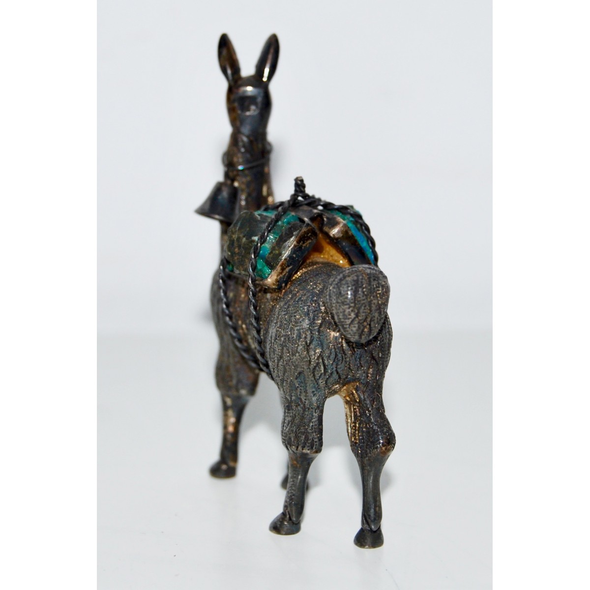 Escultura de lama de plata