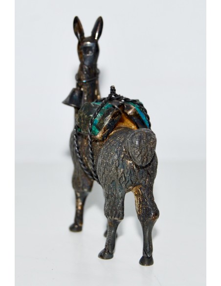 Escultura de lama de plata