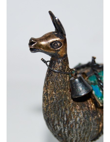 Escultura de lama de plata