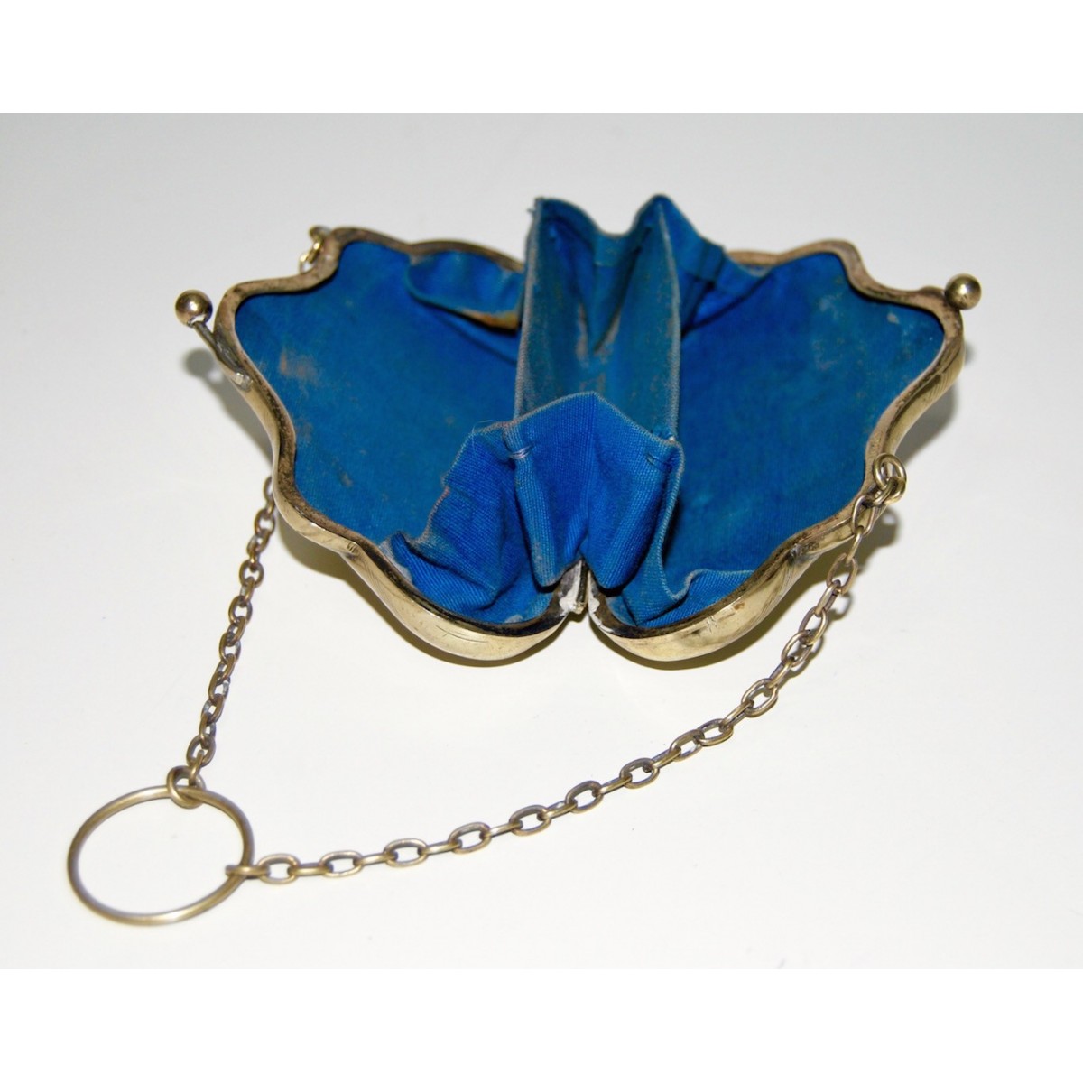 Antique sterling silver purse