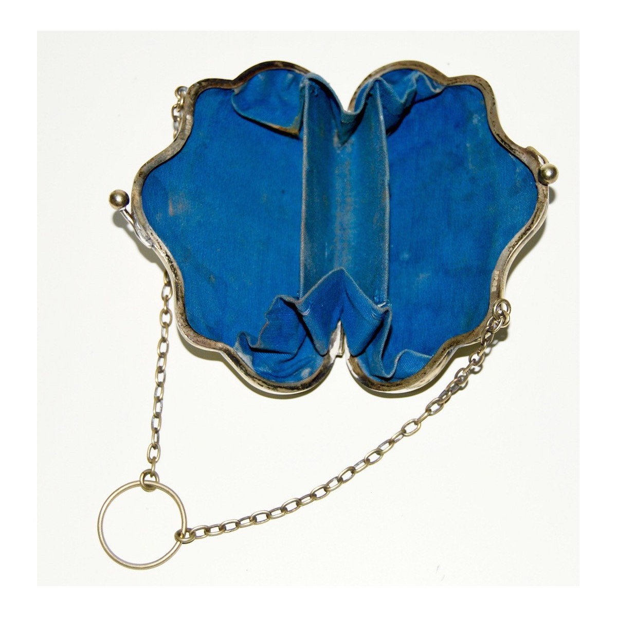 Antique sterling silver purse