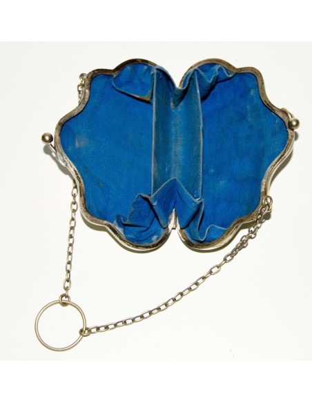 Antique sterling silver purse