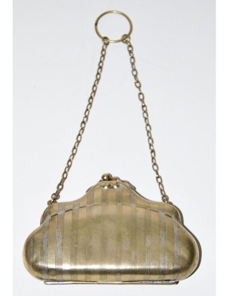 Antique sterling silver purse