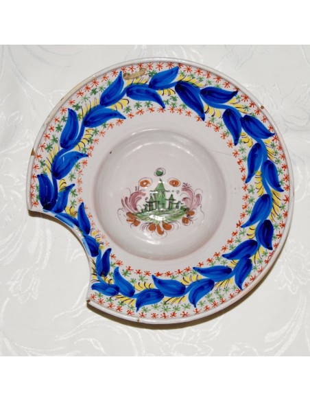 Vacía de barbero del siglo XIX.