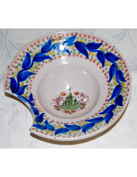 Vacía de barbero del siglo XIX.