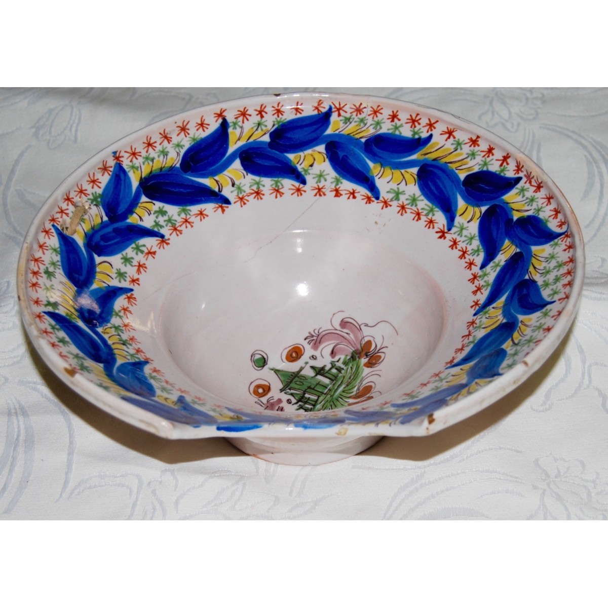 Vacía de barbero del siglo XIX.