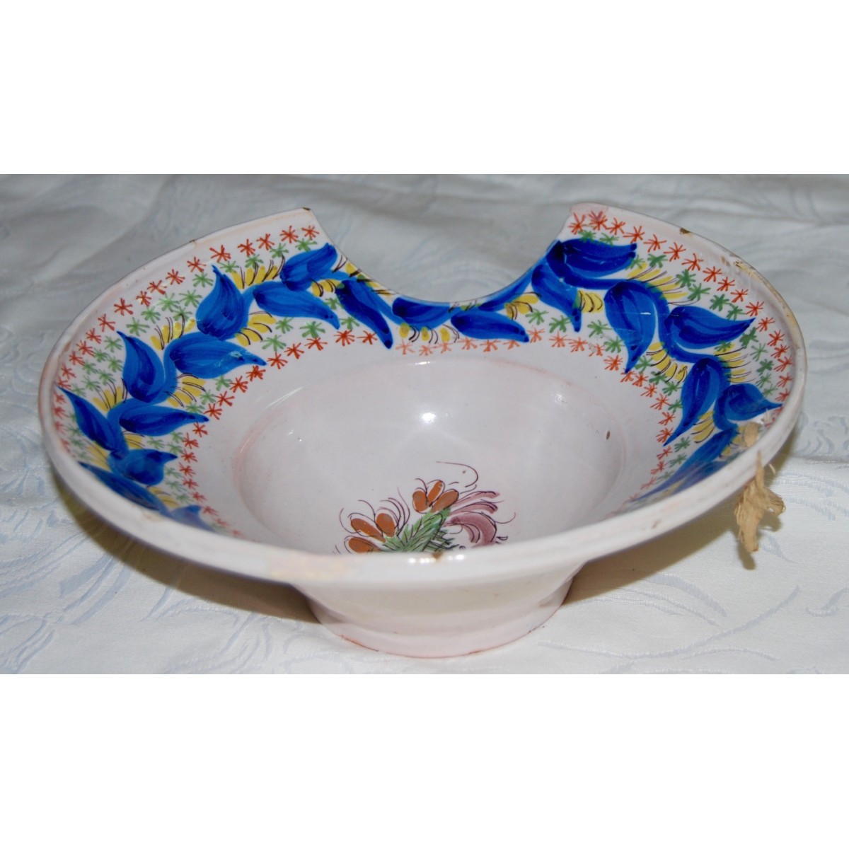 Vacía de barbero del siglo XIX.