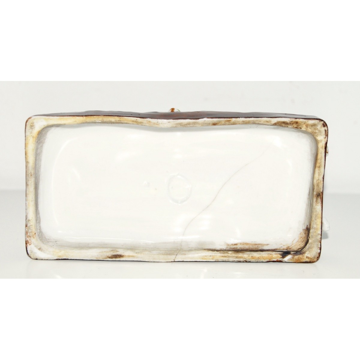 Figuras de niña y galgo, porcelana alemana (1880-1890)