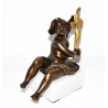 Putto in bronze 19th
