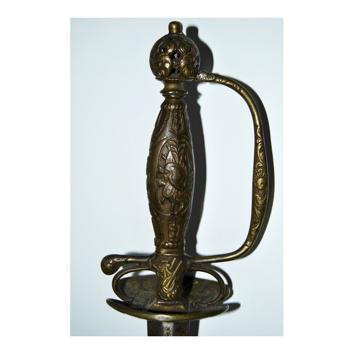 Espada de estoque francesa del siglo XVIII