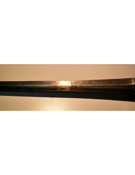 Espada de estoque francesa del siglo XVIII