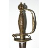 Espada de estoque francesa del siglo XVIII