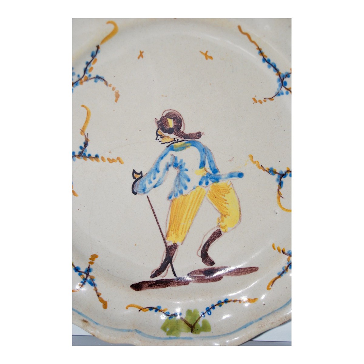 Plato de Savona (Italia), siglo XVIII