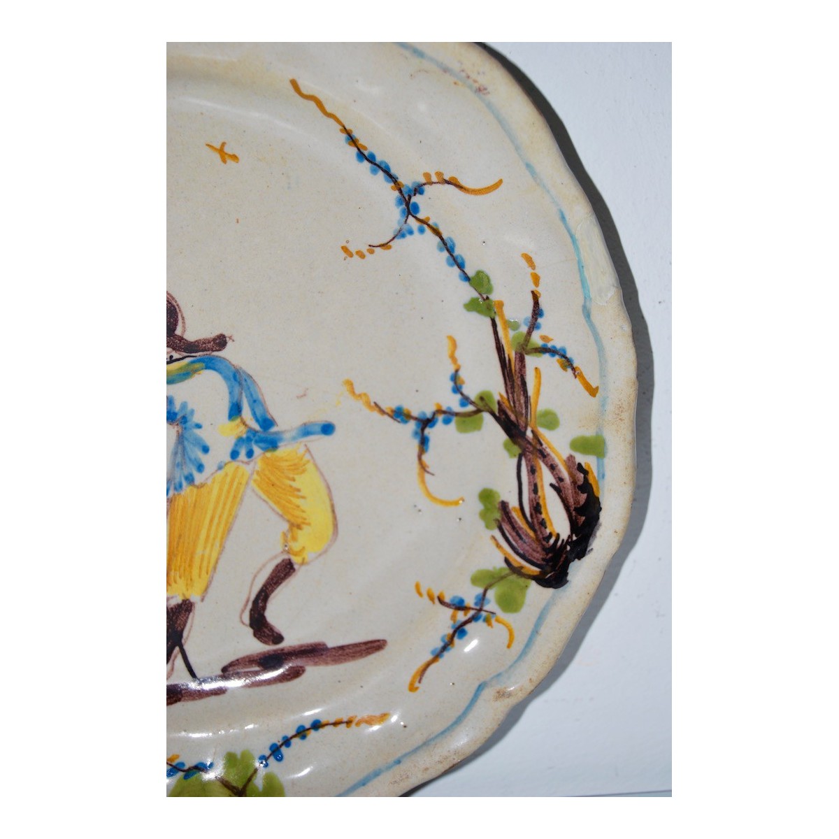 Plato de Savona (Italia), siglo XVIII