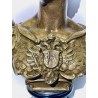 19th bronze, bust of empress