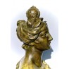 Bronzo del XIX secolo, busto di imperatrice
