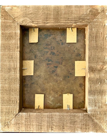 Pintura sobre cobre del siglo XVIII