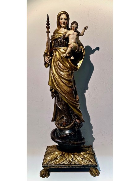 Inmaculada con el Niño del siglo XVIII