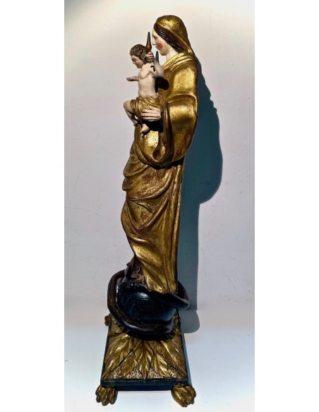 Inmaculada con el Niño del siglo XVIII