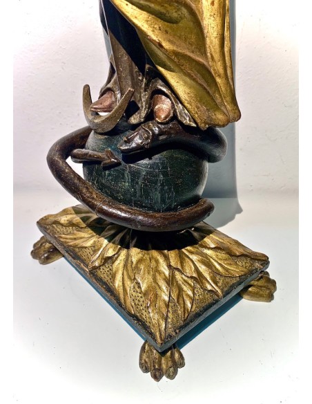 Inmaculada con el Niño del siglo XVIII