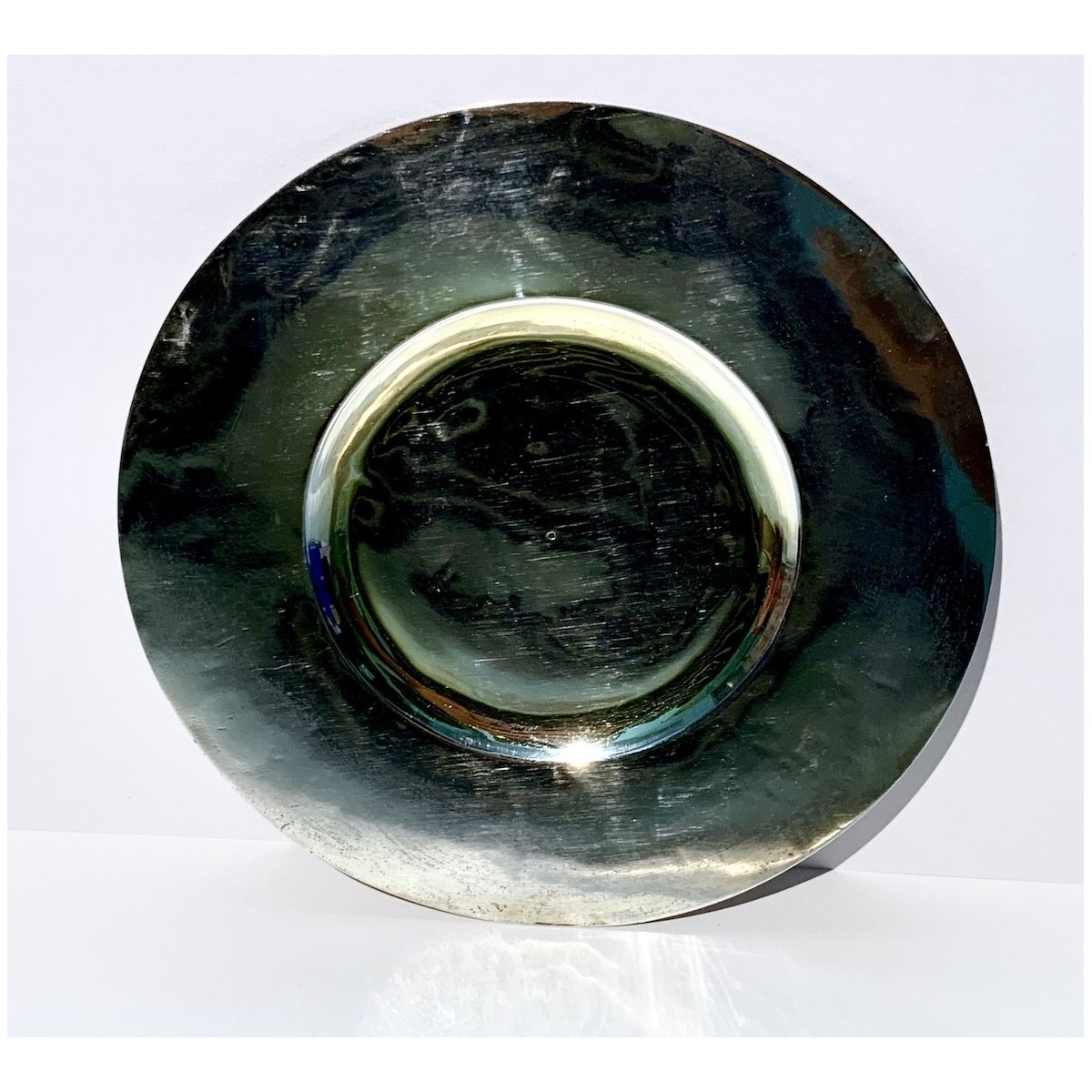 Patena de plata del siglo XVIII