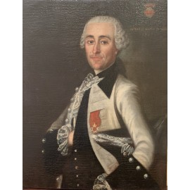Retrato de militar del siglo XVIII