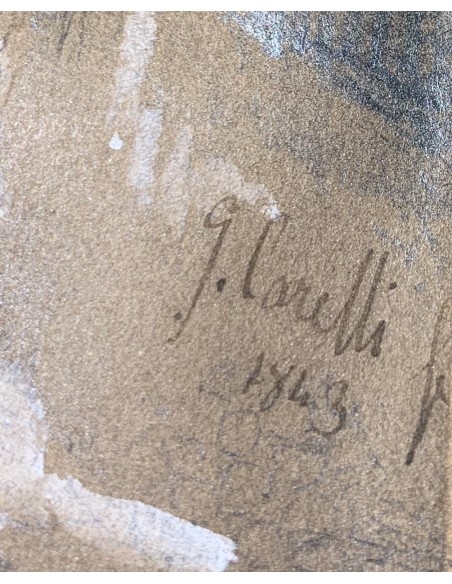 Consalvo Carelli, “Pescadores descansando”