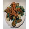 “Aragosta”, ceramica smaltata