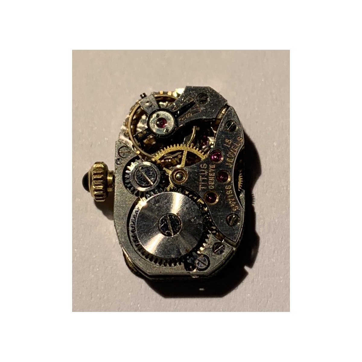 Titus women's watch, Geneve Switzerland, 18K gold