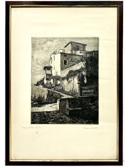 Aguafuerte de Carlo Casanova