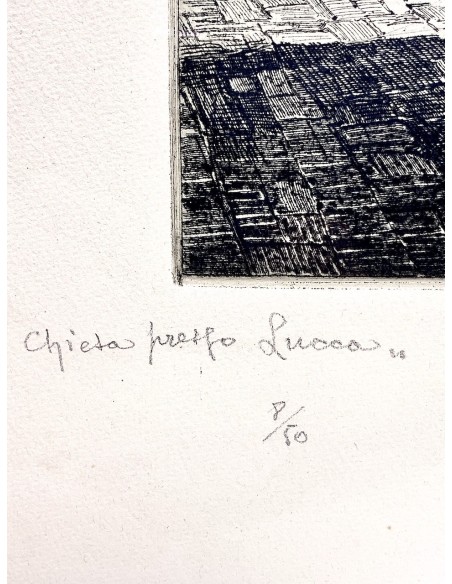 Aguafuerte de Carlo Casanova