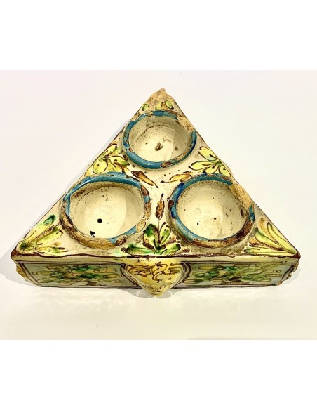 Especiero de cerámica, siglo XVIII, Talavera